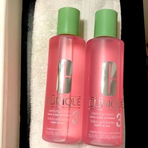 Clinique clarifying lotion type 3 - never used